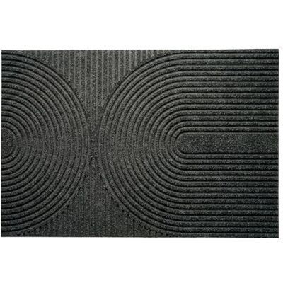 Floordirekt Antislip deurmat met innovatieve TPE-technologie aan de achterkant, ideaal voor ingangen, hal en voordeur, antraciet, 40 x 60 cm Floordirekt Antislip deurmat met innovatieve TPE-technologie aan de achterkant, ideaal voor ingangen, hal en voordeur, antraciet, 40 x 60 cm