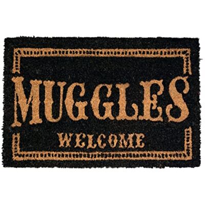 SD TOYS Harry Potter Muggles Welcome Deurmat, 60 x 40 x 2 cm SD TOYS Harry Potter Muggles Welcome Deurmat, 60 x 40 x 2 cm