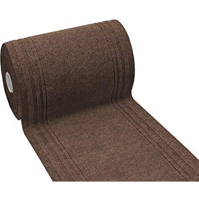 EMMEVI Antislipmat entree per meter h67 op maat tapijt model Passat bruin EMMEVI Antislipmat entree per meter h67 op maat tapijt model Passat bruin
