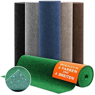 Floordirekt Farbwunder Kunstgras vloermat Pro voor terras en balkon, verkrijgbaar in 7 kleuren (200 x 1500 cm, zwart) Floordirekt Farbwunder Kunstgras vloermat Pro voor terras en balkon, verkrijgbaar in 7 kleuren (200 x 1500 cm, zwart)