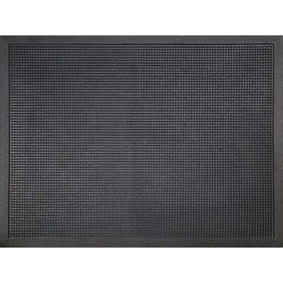 ID MAT M51_L Voetmat Mat Voetmat Rubber Zwart 80 x 60 x 1,6 cm ID MAT M51_L Voetmat Mat Voetmat Rubber Zwart 80 x 60 x 1,6 cm