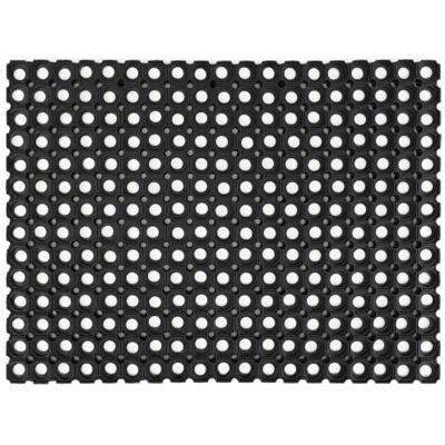 andiamo Deurmat van zacht rubber, deurmat voor de ingang van huis, rubberen mat voor buiten, weerbestendig en op maat te snijden, vuilafstotend, 40 x 60 cm, zwart andiamo Deurmat van zacht rubber, deurmat voor de ingang van huis, rubberen mat voor buiten, weerbestendig en op maat te snijden, vuilafstotend, 40 x 60 cm, zwart