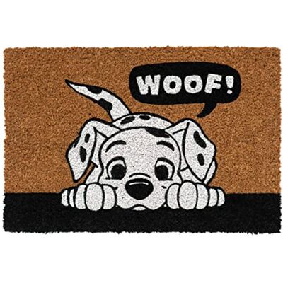 Grupo Erik Buitendeurmat, 40 x 60 cm Les 101 Dalmatiërs Antislipmat, entreemat Originele deurmat voor buiten, kokosmat, buitentapijt Grupo Erik Buitendeurmat, 40 x 60 cm Les 101 Dalmatiërs Antislipmat, entreemat Originele deurmat voor buiten, kokosmat, buitentapijt