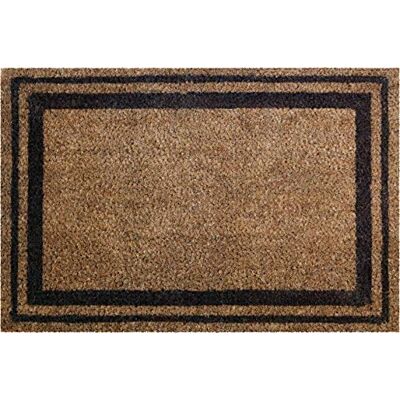 ID MAT Randen deurmat, natuurlijke kokosvezels op pvc-zool, beige, 40 x 60 x 1,5 cm ID MAT Randen deurmat, natuurlijke kokosvezels op pvc-zool, beige, 40 x 60 x 1,5 cm