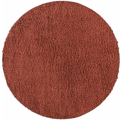 Carpetsale24 Hoogpolig tapijt, effen, rond vloerkleed voor slaapkamer of woonkamer, pluizig en zacht, Ø 200 cm, terracotta Carpetsale24 Hoogpolig tapijt, effen, rond vloerkleed voor slaapkamer of woonkamer, pluizig en zacht, Ø 200 cm, terracotta