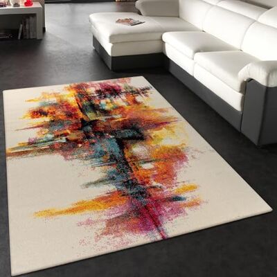 Paco Home Vloerkleed Modern Splash Designervloerkleed Bont Brush Nieuw Ovp, Maat:160x230 cm Paco Home Vloerkleed Modern Splash Designervloerkleed Bont Brush Nieuw Ovp, Maat:160x230 cm