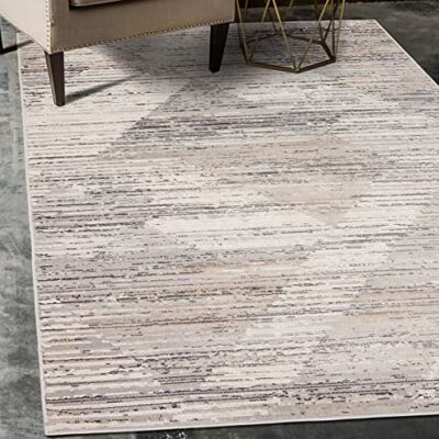 Mazovia Modern vloerkleed voor de woonkamer, groot formaat tapijt voor slaapkamer, volwassenen, modern, laagpolig tapijt voor slaapkamer en woonkamer, rug vintage abstract patroon, 140 x 200 cm, Mazovia Modern vloerkleed voor de woonkamer, groot formaat tapijt voor slaapkamer, volwassenen, modern, laagpolig tapijt voor slaapkamer en woonkamer, rug vintage abstract patroon, 140 x 200 cm,