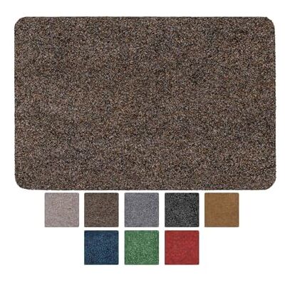 ANRO Poet Deurmat, vuilvang mat, wasbaar, waterdicht, robuust, schoonloopmat voor ingang, voordeur, hal, keuken, slaapkamer, maat 40 x 60 cm, donkerbruin ANRO Poet Deurmat, vuilvang mat, wasbaar, waterdicht, robuust, schoonloopmat voor ingang, voordeur, hal, keuken, slaapkamer, maat 40 x 60 cm, donkerbruin