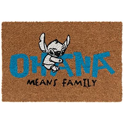 Grupo Erik Stitch Buitendeurmat, 40 x 60 cm Antislipmat, entreemat Originele deurmat voor buiten, kokosmat, buitentapijt Grupo Erik Stitch Buitendeurmat, 40 x 60 cm Antislipmat, entreemat Originele deurmat voor buiten, kokosmat, buitentapijt
