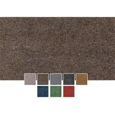 ANRO Poet Deurmat, vuilvang mat, wasbaar, waterdicht, robuust, schoonloop mat voor ingang, voordeur, hal, keuken, slaapkamer, maat 50 x 100 cm, donkerbruin ANRO Poet Deurmat, vuilvang mat, wasbaar, waterdicht, robuust, schoonloop mat voor ingang, voordeur, hal, keuken, slaapkamer, maat 50 x 100 cm, donkerbruin