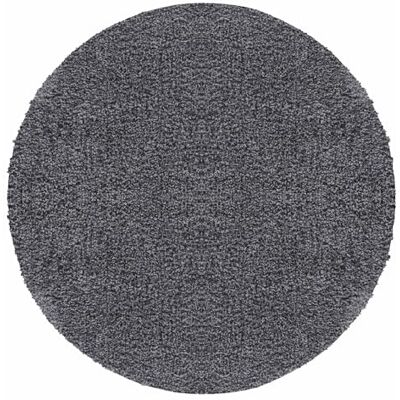 Carpetsale24 Hoogpolig tapijt, effen, rond vloerkleed voor slaapkamer of woonkamer, pluizig en zacht, Ø 200 cm, grijs Carpetsale24 Hoogpolig tapijt, effen, rond vloerkleed voor slaapkamer of woonkamer, pluizig en zacht, Ø 200 cm, grijs