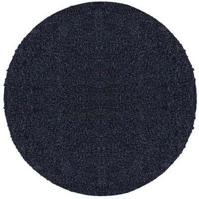 Carpetsale24 Hoogpolig shaggy tapijt voor de woonkamer, onderhoudsarm, getest op schadelijke stoffen, poolhoogte: 3 cm, Öko-Tex standaard, afmetingen: 120 cm rond, kleur: marineblauw Carpetsale24 Hoogpolig shaggy tapijt voor de woonkamer, onderhoudsarm, getest op schadelijke stoffen, poolhoogte: 3 cm, Öko-Tex standaard, afmetingen: 120 cm rond, kleur: marineblauw