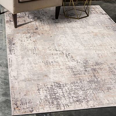 Mazovia Modern vloerkleed voor de woonkamer, groot formaat tapijt voor slaapkamer, volwassenen, modern, laagpolig tapijt voor slaapkamer en woonkamer, rug vintage abstract patroon, 120 x 170 cm, Mazovia Modern vloerkleed voor de woonkamer, groot formaat tapijt voor slaapkamer, volwassenen, modern, laagpolig tapijt voor slaapkamer en woonkamer, rug vintage abstract patroon, 120 x 170 cm,
