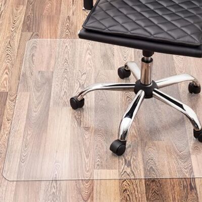 Relaxdays Bureaustoelmat, Onderlegger, Vloerbeschermer, Parket, Tapijt, Antislip, 75 X 120 Cm, Helder, Pvc.17 X 75 X 120 Cm Relaxdays Bureaustoelmat, Onderlegger, Vloerbeschermer, Parket, Tapijt, Antislip, 75 X 120 Cm, Helder, Pvc.17 X 75 X 120 Cm