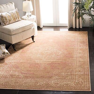 SAFAVIEH Traditioneel rechthoekig tapijt voor binnen, vintage collectie, VTG112, in lichtbruin/ivoorkleurig, 160 x 229 cm voor woonkamer, slaapkamer of elk ander interieur. SAFAVIEH Traditioneel rechthoekig tapijt voor binnen, vintage collectie, VTG112, in lichtbruin/ivoorkleurig, 160 x 229 cm voor woonkamer, slaapkamer of elk ander interieur.