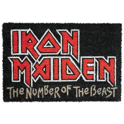 Grupo Erik Iron Maiden Deurmat voor buiten, 40 x 60 cm, originele kokosmat voor de ingang Grupo Erik Iron Maiden Deurmat voor buiten, 40 x 60 cm, originele kokosmat voor de ingang