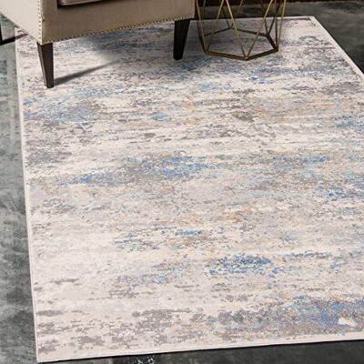 Mazovia Modern vloerkleed voor de woonkamer, groot formaat tapijt voor slaapkamer, volwassenen, modern, laagpolig tapijt voor slaapkamer en woonkamer, rug vintage abstract patroon, 240 x 330 cm, Mazovia Modern vloerkleed voor de woonkamer, groot formaat tapijt voor slaapkamer, volwassenen, modern, laagpolig tapijt voor slaapkamer en woonkamer, rug vintage abstract patroon, 240 x 330 cm,