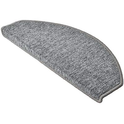Beautissu Trapmatten, antislip, tapijt, 15 stuks 65 x 24 cm (15 set) lichtgrijs heavy-duty installatie trappen zelfklevend binnen trappen houtbescherming ProStair Beautissu Trapmatten, antislip, tapijt, 15 stuks 65 x 24 cm (15 set) lichtgrijs heavy-duty installatie trappen zelfklevend binnen trappen houtbescherming ProStair