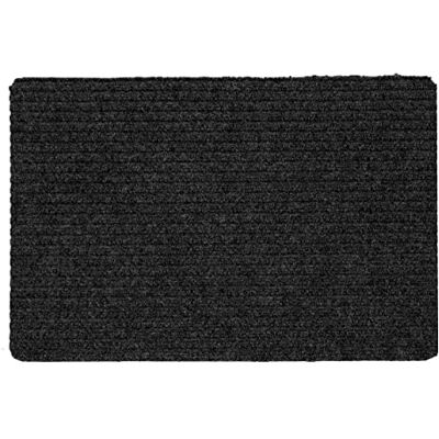 Astra Antislip deurmat voor binnen, onderhoudsvriendelijk, antraciet, 40 x 60 cm (rechthoekig) Astra Antislip deurmat voor binnen, onderhoudsvriendelijk, antraciet, 40 x 60 cm (rechthoekig)
