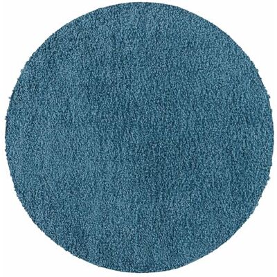 Carpetsale24 Hoogpolig shaggy tapijt voor de woonkamer, onderhoudsarm, getest op schadelijke stoffen, poolhoogte: 3 cm, Öko-Tex standaard, afmetingen: 200 cm rond, kleur: turquoise Carpetsale24 Hoogpolig shaggy tapijt voor de woonkamer, onderhoudsarm, getest op schadelijke stoffen, poolhoogte: 3 cm, Öko-Tex standaard, afmetingen: 200 cm rond, kleur: turquoise