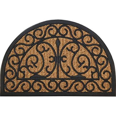 ID MAT Cuba halve maan krassende deurmat 40x60cm ID MAT Cuba halve maan krassende deurmat 40x60cm