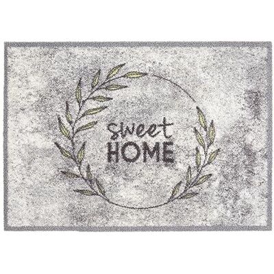 Astra Antislip entreemat voor binnen, 50 x 70 cm, kroon, Sweet Home, absorberend, machinewasbaar op 30 °C, designdeurmat Astra Antislip entreemat voor binnen, 50 x 70 cm, kroon, Sweet Home, absorberend, machinewasbaar op 30 °C, designdeurmat