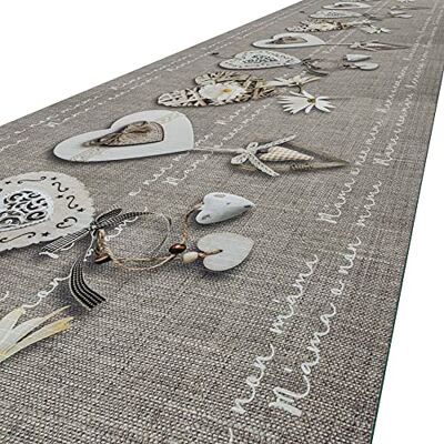 ANRO Keukentapijt, wasbaar, antislip, motief mama en baby, wasbaar, 220 x 52 cm ANRO Keukentapijt, wasbaar, antislip, motief mama en baby, wasbaar, 220 x 52 cm