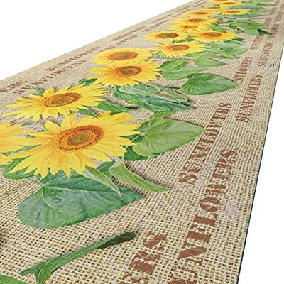 ANRO keukenmat, wasbaar, antislip, juta, wasbaar, 240 x 52 cm ANRO keukenmat, wasbaar, antislip, juta, wasbaar, 240 x 52 cm