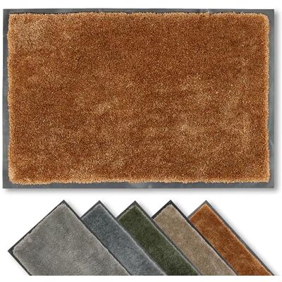 Astra Deurmat voor binnen, antislip, duurzaam, wasbaar, tapijt voor hal, keuken, onderhoudsvriendelijk, koper, 60 x 80 cm Astra Deurmat voor binnen, antislip, duurzaam, wasbaar, tapijt voor hal, keuken, onderhoudsvriendelijk, koper, 60 x 80 cm