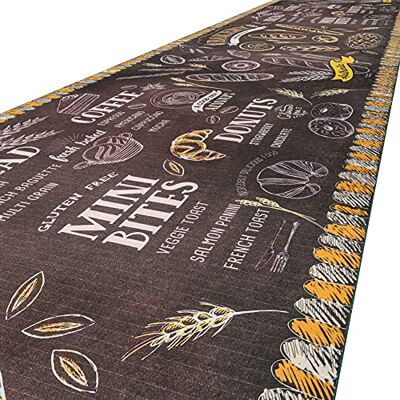 ANRO Keukentapijt, wasbaar, antislip, wasbaar, 260 x 52 cm ANRO Keukentapijt, wasbaar, antislip, wasbaar, 260 x 52 cm
