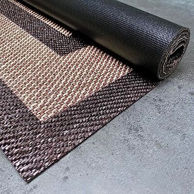STORESDECO Hoogwaardig vinyl tapijt, voor woonkamer, slaapkamer, keuken, buiten, terras, hal, badkamer, antislip, wasbaar, regenbestendig, waterdicht, rechthoekig, beige, 140 x 200 cm STORESDECO Hoogwaardig vinyl tapijt, voor woonkamer, slaapkamer, keuken, buiten, terras, hal, badkamer, antislip, wasbaar, regenbestendig, waterdicht, rechthoekig, beige, 140 x 200 cm