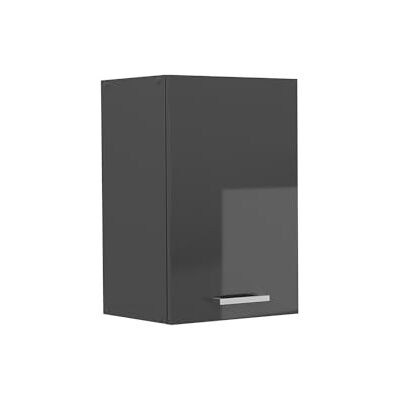 Vicco Hoge keukenelement "R-Line", antraciet hoogglans, 40 cm 1 deur · 1 plank · diepte 31 cm · vrij combineerbaar · ✓ praktische opslag Vicco Hoge keukenelement "R-Line", antraciet hoogglans, 40 cm 1 deur · 1 plank · diepte 31 cm · vrij combineerbaar · ✓ praktische opslag