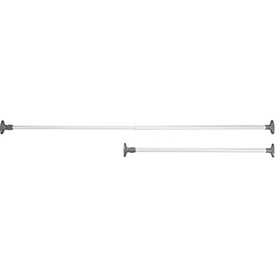 WENKO Hercules kledingstang, uittrekbaar, 80 145 cm, metaal, wit WENKO Hercules kledingstang, uittrekbaar, 80 145 cm, metaal, wit