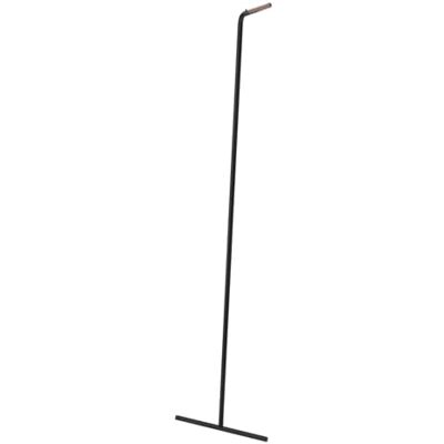 YAMAZAKI 7551 TOWER Leaning Coat Hanger, zwart, staal/hout, 38,5 x 42 x 160 cm YAMAZAKI 7551 TOWER Leaning Coat Hanger, zwart, staal/hout, 38,5 x 42 x 160 cm