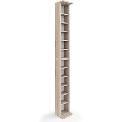 Vicco CD-rek, Sonoma, 21 x 183,6 cm Vicco CD-rek, Sonoma, 21 x 183,6 cm
