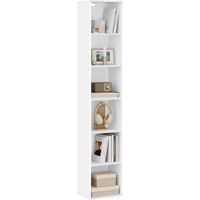 WOLTU Boekenkast Boekenplank in MDF met 6 compartimenten,Opslagplank Opbergkast 30x23,5x158,4cm,Wit SK003ws6 Avec 6 cubes, 30 x 24 x 158,5 cm, pour exposition, bureau, chambre et studio de jeunesse, blanc WOLTU Boekenkast Boekenplank in MDF met 6 compartimenten,Opslagplank Opbergkast 30x23,5x158,4cm,Wit SK003ws6 Avec 6 cubes, 30 x 24 x 158,5 cm, pour exposition, bureau, chambre et studio de jeunesse, blanc
