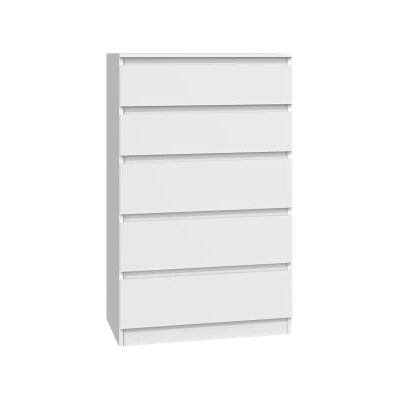 CDF Malwa M5 commode Kleur: wit Kast voor documenten, kleine voorwerpen Ideaal voor woonkamer, slaapkamer, kinderkamer, tienerkamer en kantoor 5 laden CDF Malwa M5 commode Kleur: wit Kast voor documenten, kleine voorwerpen Ideaal voor woonkamer, slaapkamer, kinderkamer, tienerkamer en kantoor 5 laden