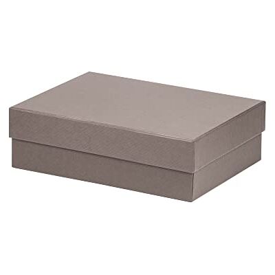 Rössler Papier 13401453493 Boxline rechthoekig karton 196 x 264 x 80 mm, taupe, 1 stuk Rössler Papier 13401453493 Boxline rechthoekig karton 196 x 264 x 80 mm, taupe, 1 stuk