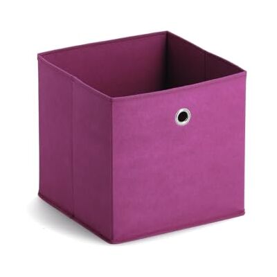 Zeller 14135 Opbergdoos, vlies, 28 x 28 x 28 cm, violet Zeller 14135 Opbergdoos, vlies, 28 x 28 x 28 cm, violet