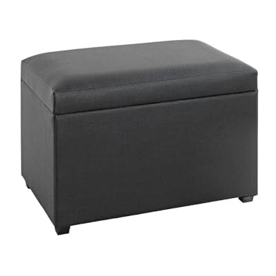 HAKU Möbel Opbergdoos, MDF, zwart, D 39 x B 58 x H 42 cm HAKU Möbel Opbergdoos, MDF, zwart, D 39 x B 58 x H 42 cm