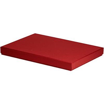 Rössler Boxline 13521453360 kartonnen doos, rechthoekig, A4, rood Rössler Boxline 13521453360 kartonnen doos, rechthoekig, A4, rood