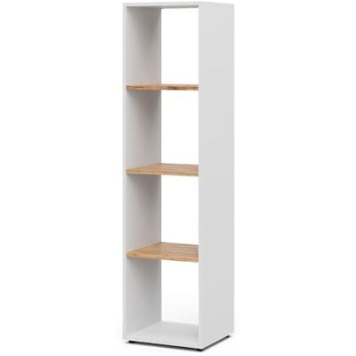 Vicco Opbergkast kubus Ludus eiken wit/goudsterkte, 36,8 x 144,9 cm Vicco Opbergkast kubus Ludus eiken wit/goudsterkte, 36,8 x 144,9 cm