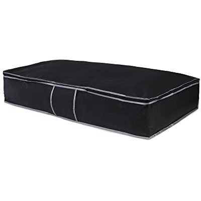Compactor opbergdoos voor bedonderlegger, zwart, polypropyleen en EVA, 45 x 95 x H 18 cm, RAN6272 Compactor opbergdoos voor bedonderlegger, zwart, polypropyleen en EVA, 45 x 95 x H 18 cm, RAN6272