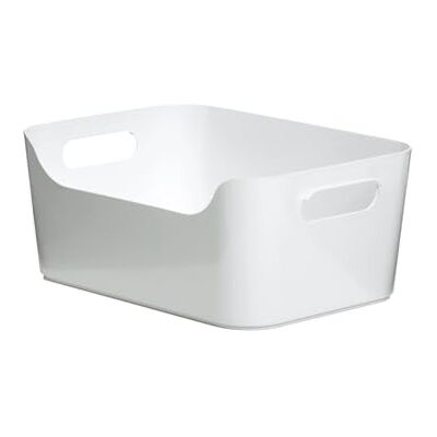 TATAY Opbergdoos 3,5 liter, van polypropyleen, BPA-vrij, wit, afmetingen: 24,5 x 17 x 10,5 cm TATAY Opbergdoos 3,5 liter, van polypropyleen, BPA-vrij, wit, afmetingen: 24,5 x 17 x 10,5 cm