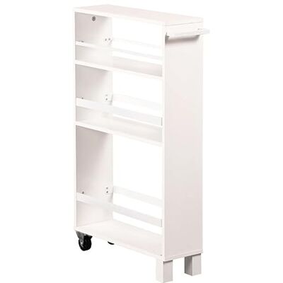 Kesper Nisplank, materiaal: spaanplaat, afmetingen: 50 x 15 cm/hoogte: 79 cm, kleur: wit 24854 13 Kesper Nisplank, materiaal: spaanplaat, afmetingen: 50 x 15 cm/hoogte: 79 cm, kleur: wit 24854 13