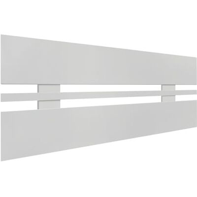 DHOME Hoofdeinde van gerecycled MDF-hout, horizontale stijl, groot, voor bed, type pallet, hardware inbegrepen (105 x 46 cm, horizontaal breed, wit) DHOME Hoofdeinde van gerecycled MDF-hout, horizontale stijl, groot, voor bed, type pallet, hardware inbegrepen (105 x 46 cm, horizontaal breed, wit)