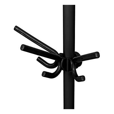 WENKO Hercules drievoudige haken, set van 2, kledinghaken geschikt voor telescopisch systeem, stevig kunststof met elk 3 haken, ideaal voor hoeden, sjaals of jassen (b x h x d): 29 x 12,5 x 15 cm, zwart WENKO Hercules drievoudige haken, set van 2, kledinghaken geschikt voor telescopisch systeem, stevig kunststof met elk 3 haken, ideaal voor hoeden, sjaals of jassen (b x h x d): 29 x 12,5 x 15 cm, zwart