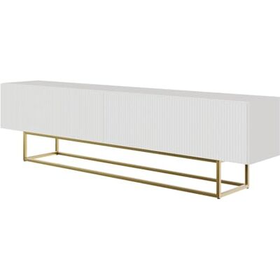 Selsey TV-kast van technisch hout, 175 cm, wit Selsey TV-kast van technisch hout, 175 cm, wit