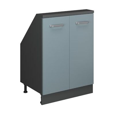 Vicco Rion opbergkast onder helling, blauw/grijs/antraciet Vicco Rion opbergkast onder helling, blauw/grijs/antraciet
