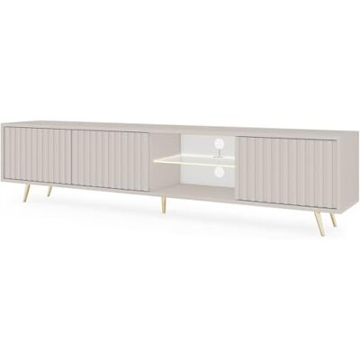 Selsey TV-kast, technisch hout, taupe (grijs-beige), 175 cm breed Selsey TV-kast, technisch hout, taupe (grijs-beige), 175 cm breed